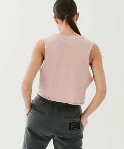 P.E NATION WOMEN GAME CARD TANK IN ROSE