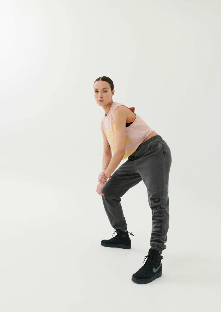 P.E NATION WOMEN GAME CARD TANK IN ROSE