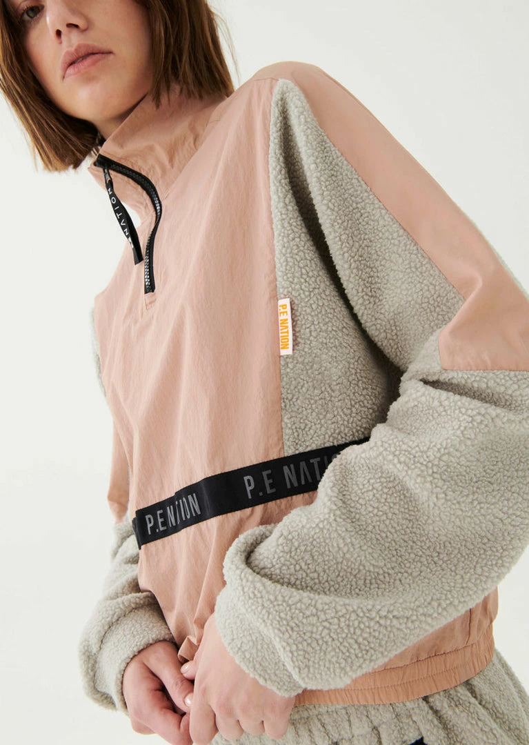 P.E NATION STATIC JACKET IN SIROCCO