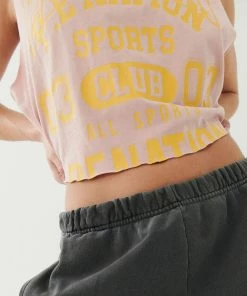 P.E NATION WOMEN GAME CARD TANK IN ROSE