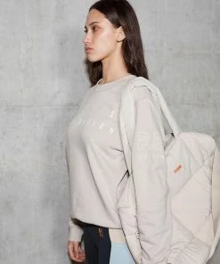 P.E NATION GAMECARD SWEAT IN CHARCOAL WOMEN