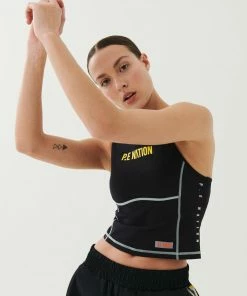 P.E NATION POST GAME TANK IN BLACK