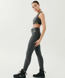 P.E NATION GAME DAY LEGGING IN CHARCOAL WOMEN
