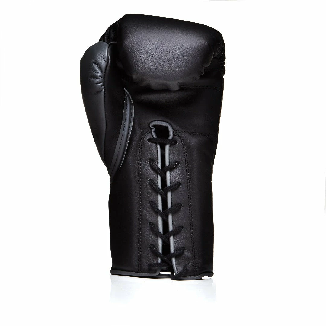 Fly Boxing SUPERLACE TRAINING GLOVES - BLACK/GREY