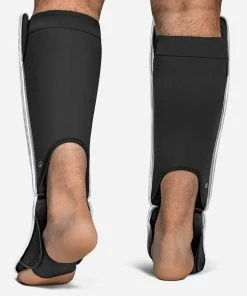 STRIKING HAYABUSA T3 FULL SHIN GUARDS - WHITE/GOLD