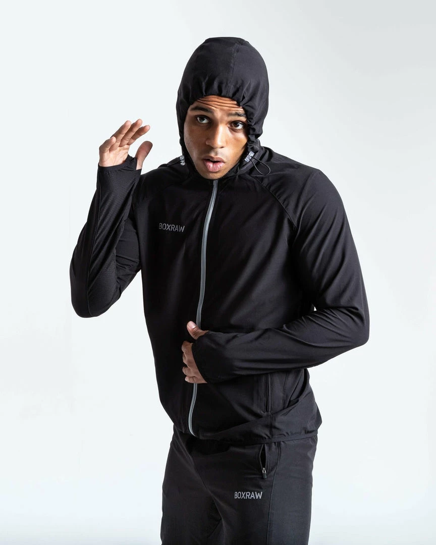 Boxraw MEN ROBINSON JACKET - BLACK
