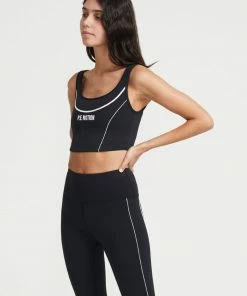 P.E NATION THREE POINTER SPORTS BRA