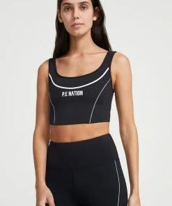 P.E NATION THREE POINTER SPORTS BRA