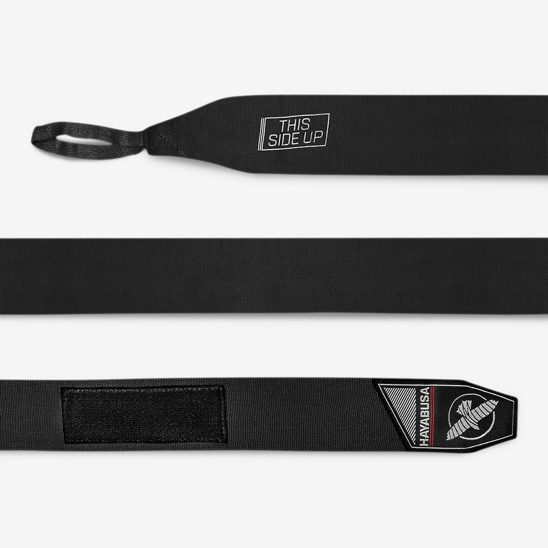 HAYABUSA STRIKING PERFECT STRETCH HAND WRAPS - BLACK