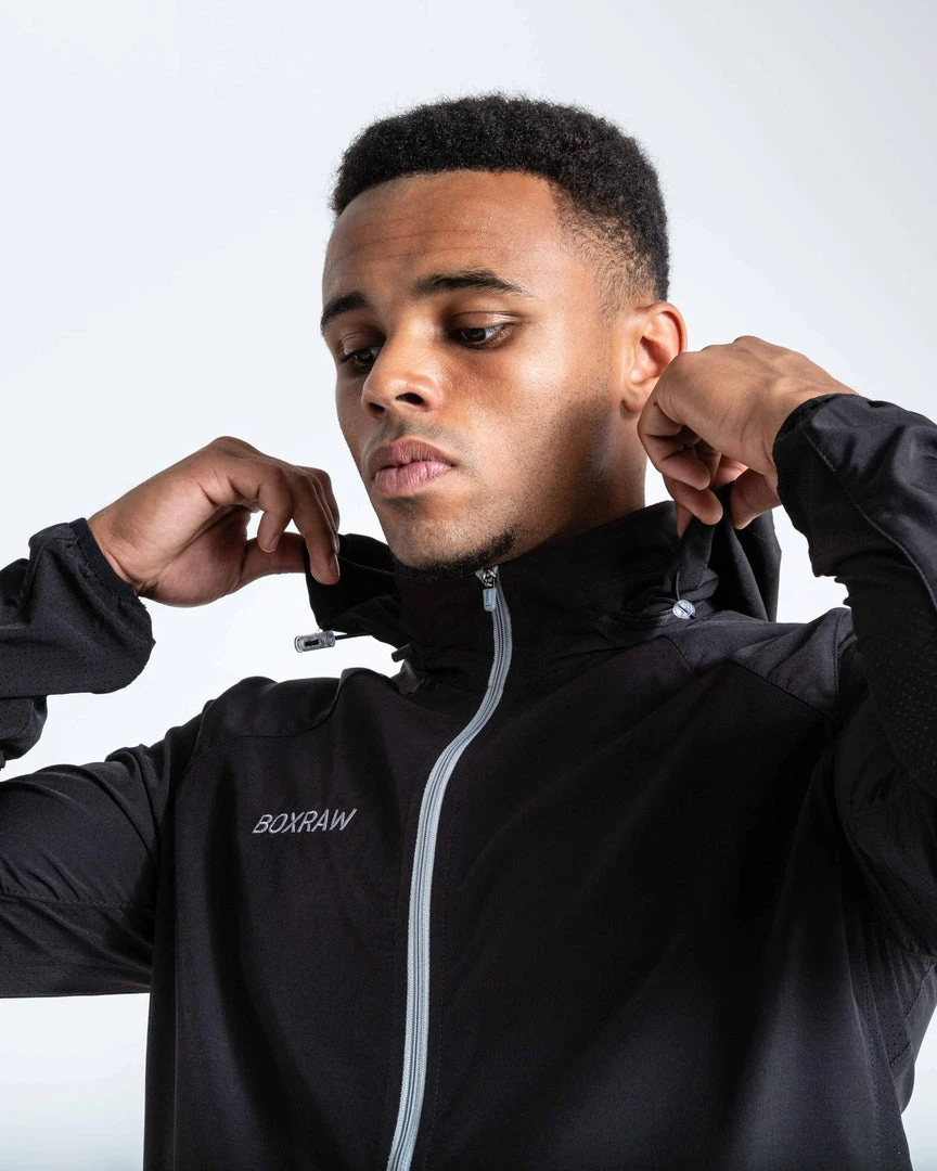 Boxraw MEN ROBINSON JACKET - BLACK