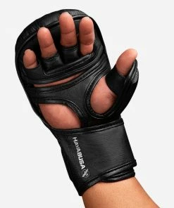 HAYABUSA T3 7oz HYBRID GLOVES - BLACK