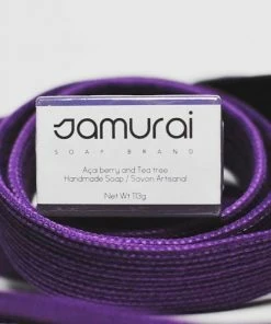SAMURAI SOAP ACAI BERRY & TEA TREE SOAP BAR