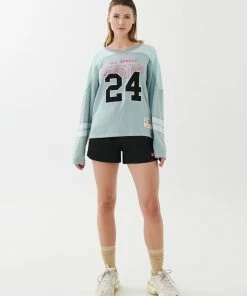 P.E NATION APOLLO TEE IN GREY MIST