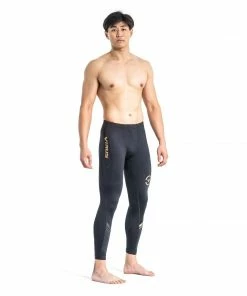 VIRUS GRAPPLING COMPRESSION SPATS - BLACK/GOLD
