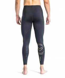 VIRUS GRAPPLING COMPRESSION SPATS - BLACK/GOLD