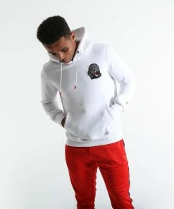 Boxraw TANK HOODIE - WHITE MEN