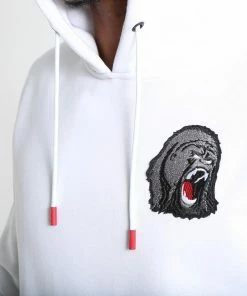 Boxraw TANK HOODIE - WHITE MEN