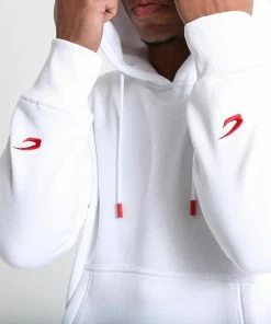 Boxraw TANK HOODIE - WHITE MEN