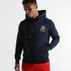 Boxraw TANK HOODIE - NAVY MEN