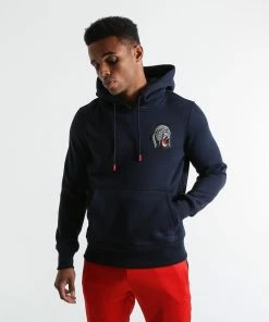 Boxraw TANK HOODIE - NAVY MEN
