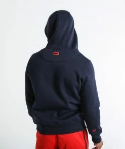 Boxraw TANK HOODIE - NAVY MEN