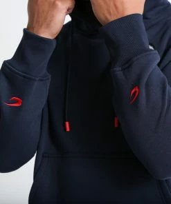 Boxraw TANK HOODIE - NAVY MEN