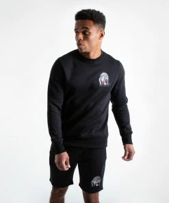 Boxraw TANK SWEATSHIRT - BLACK MEN