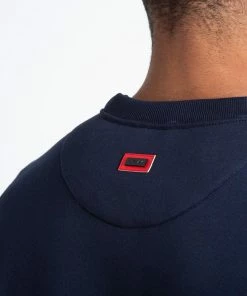 Boxraw MEN TANK SWEATSHIRT - NAVY