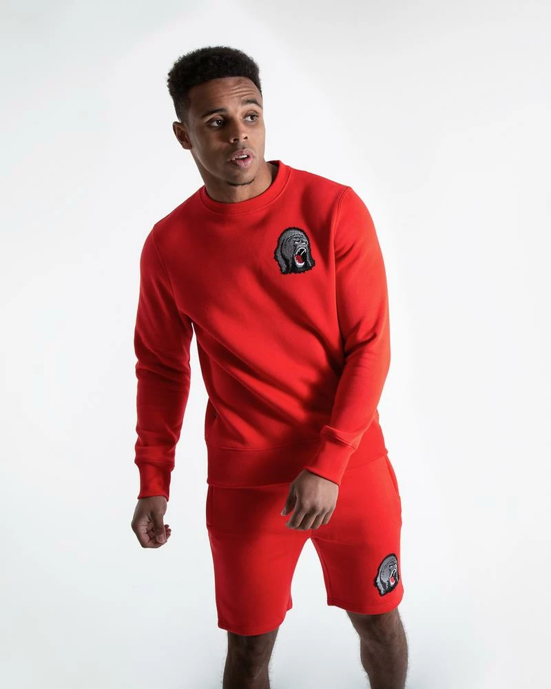 Boxraw TANK SWEATSHIRT - RED