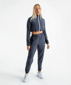 Boxraw Women WOMENS ROBINSON JACKET - CHARCOAL HOODIES & SWEATSHIRTS