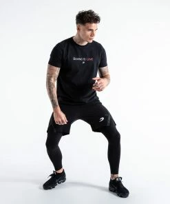 Boxraw BOXING IS LOVE T-SHIRT - BLACK MEN