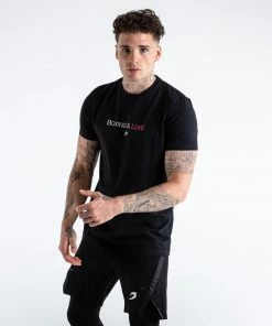 Boxraw BOXING IS LOVE T-SHIRT - BLACK MEN