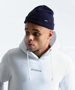 ACCESSORIES BOXRAW BEANIE HAT NAVY