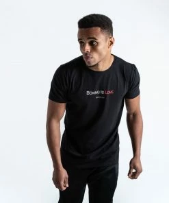 Boxraw CLASSIC BOXING IS LOVE T-SHIRT - BLACK MEN