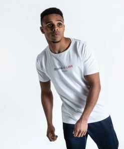 Boxraw CLASSIC BOXING IS LOVE T-SHIRT - WHITE MEN