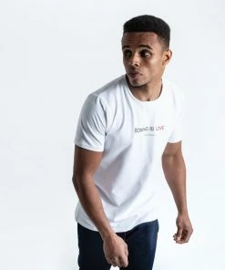 Boxraw CLASSIC BOXING IS LOVE T-SHIRT - WHITE MEN