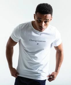 Boxraw CHASING GREATNESS T-SHIRT - WHITE MEN