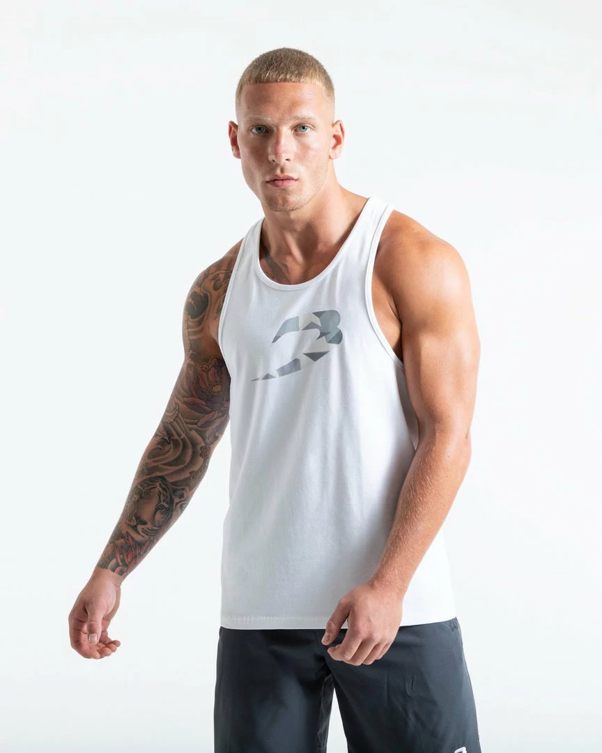 Boxraw DAZZLE STRIKE TANK WHITE MEN