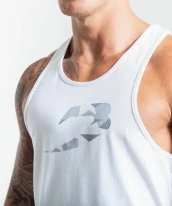 Boxraw DAZZLE STRIKE TANK WHITE MEN