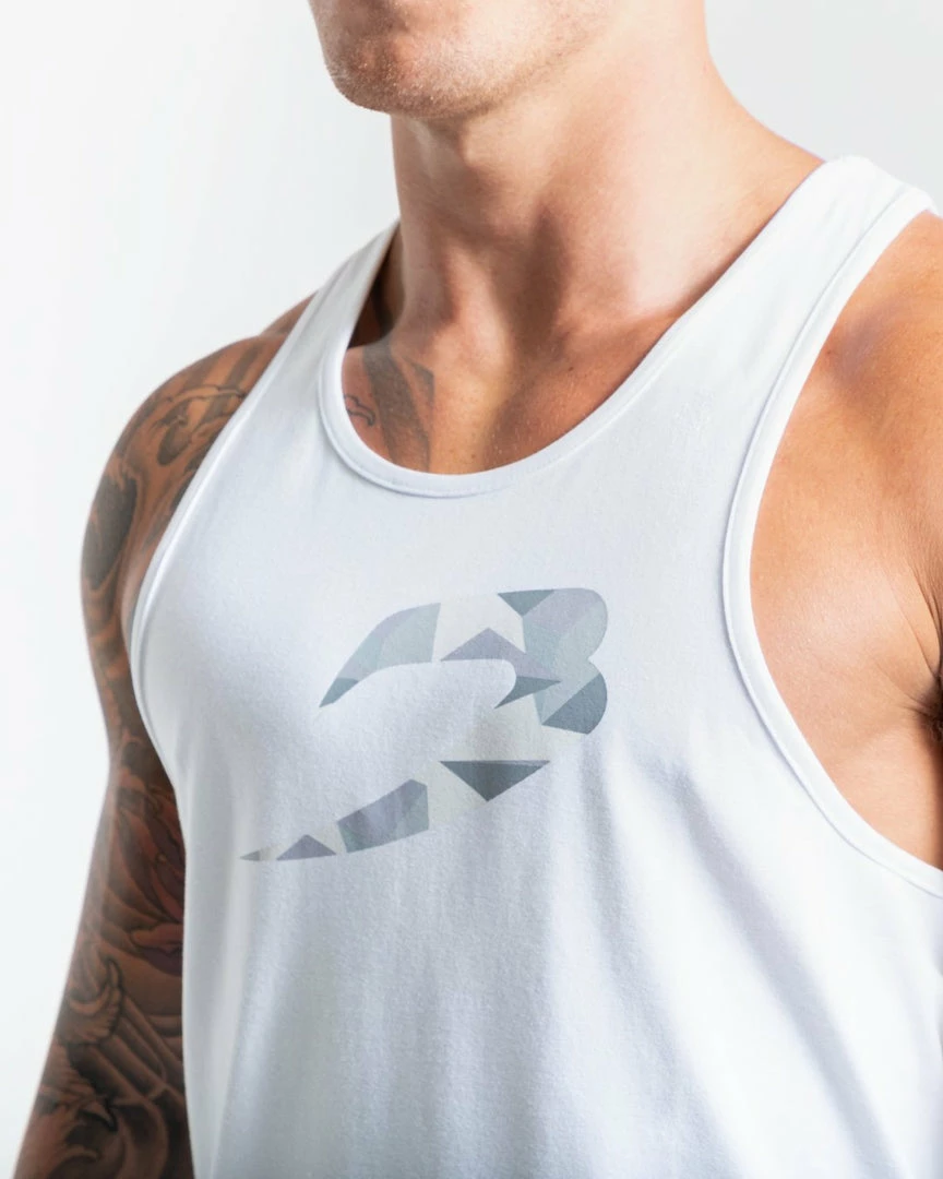 Boxraw DAZZLE STRIKE TANK WHITE MEN