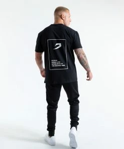Boxraw ESTABLISHED STRIKE T-SHIRT BLACK MEN