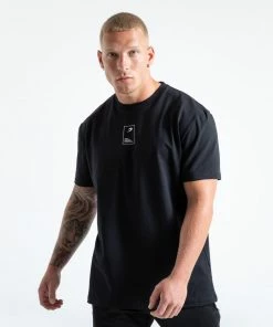 Boxraw ESTABLISHED STRIKE T-SHIRT BLACK MEN
