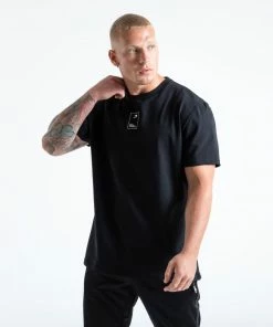 Boxraw ESTABLISHED STRIKE T-SHIRT BLACK MEN