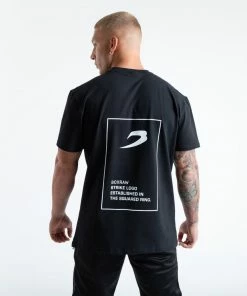 Boxraw ESTABLISHED STRIKE T-SHIRT BLACK MEN