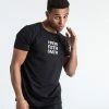 Boxraw MEN HRDR FSTR SMTR T-SHIRT - BLACK