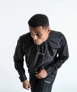 Boxraw SAUNA SUITS HAGLER SAUNA SUIT - BLACK