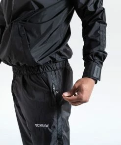 Boxraw SAUNA SUITS HAGLER SAUNA SUIT - BLACK