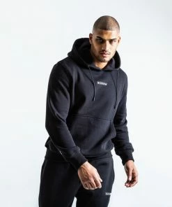 Boxraw JOHNSON HOODIE - BLACK