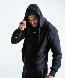 Boxraw JOHNSON HOODIE - BLACK