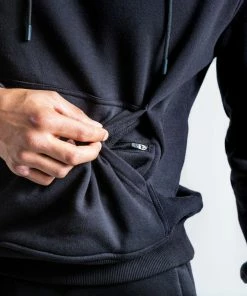 Boxraw JOHNSON HOODIE - BLACK